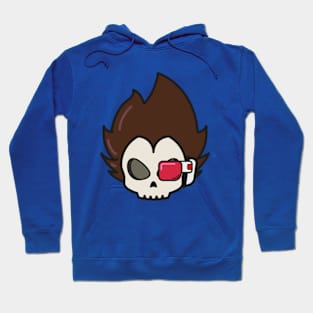 kawaii vegeta skull Hoodie